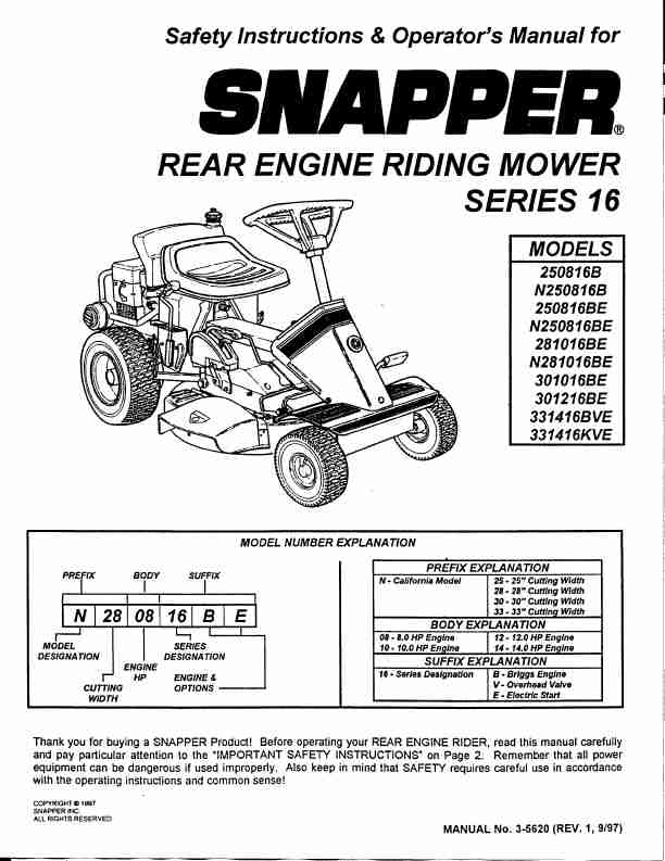Snapper Lawn Mower 331416BVE-page_pdf
